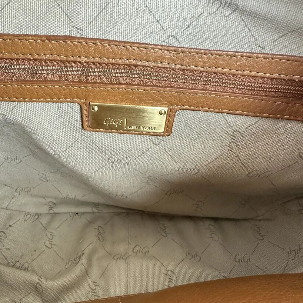 GiGi New York Jackson Leather Saddle Bag Boho Casual‎ Minimalist Cottagecore